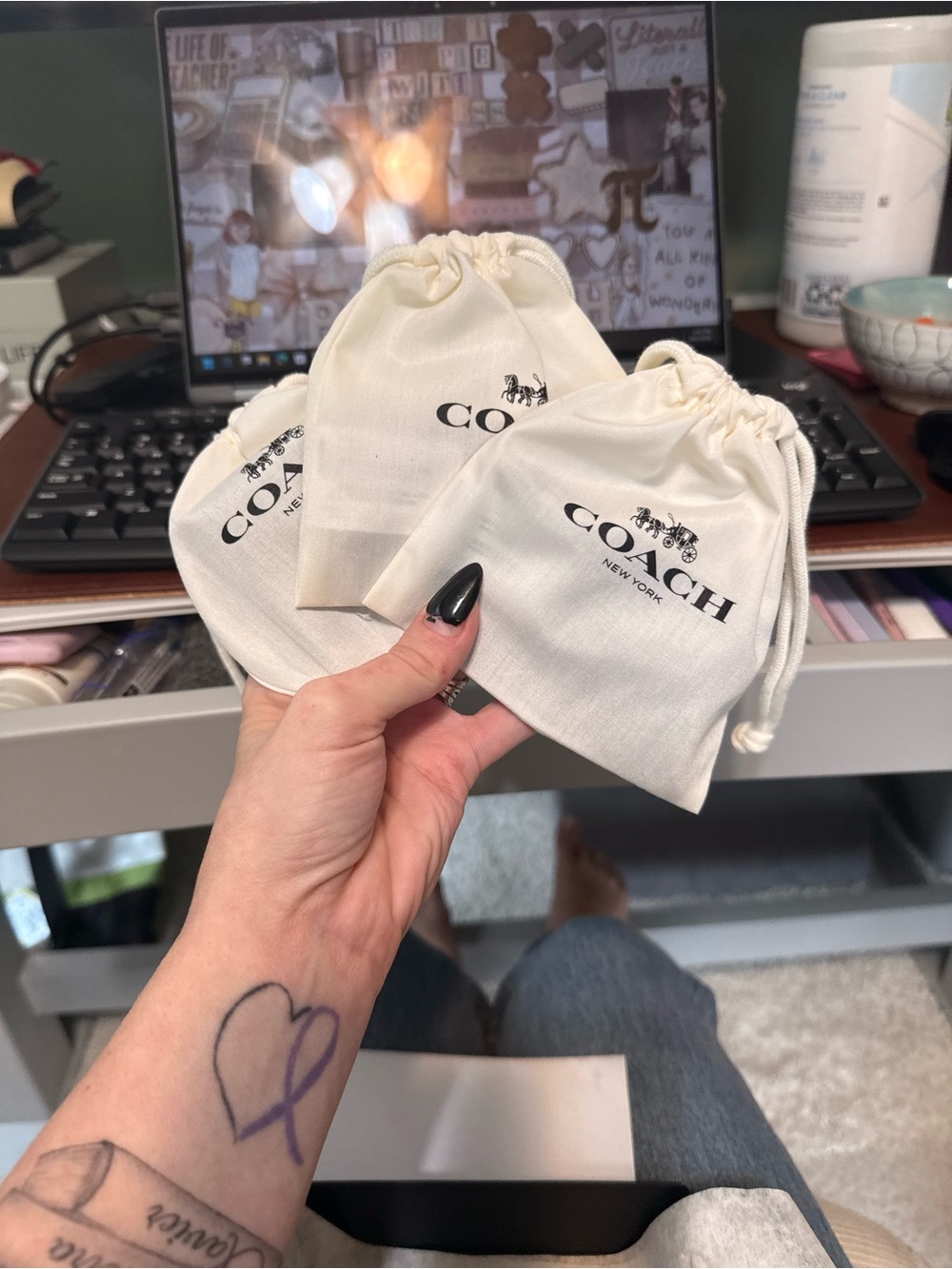 Coach hangtags